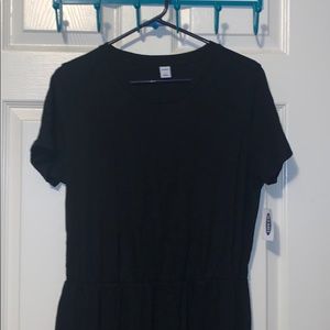 Waist-Defined T-Shirt Dress